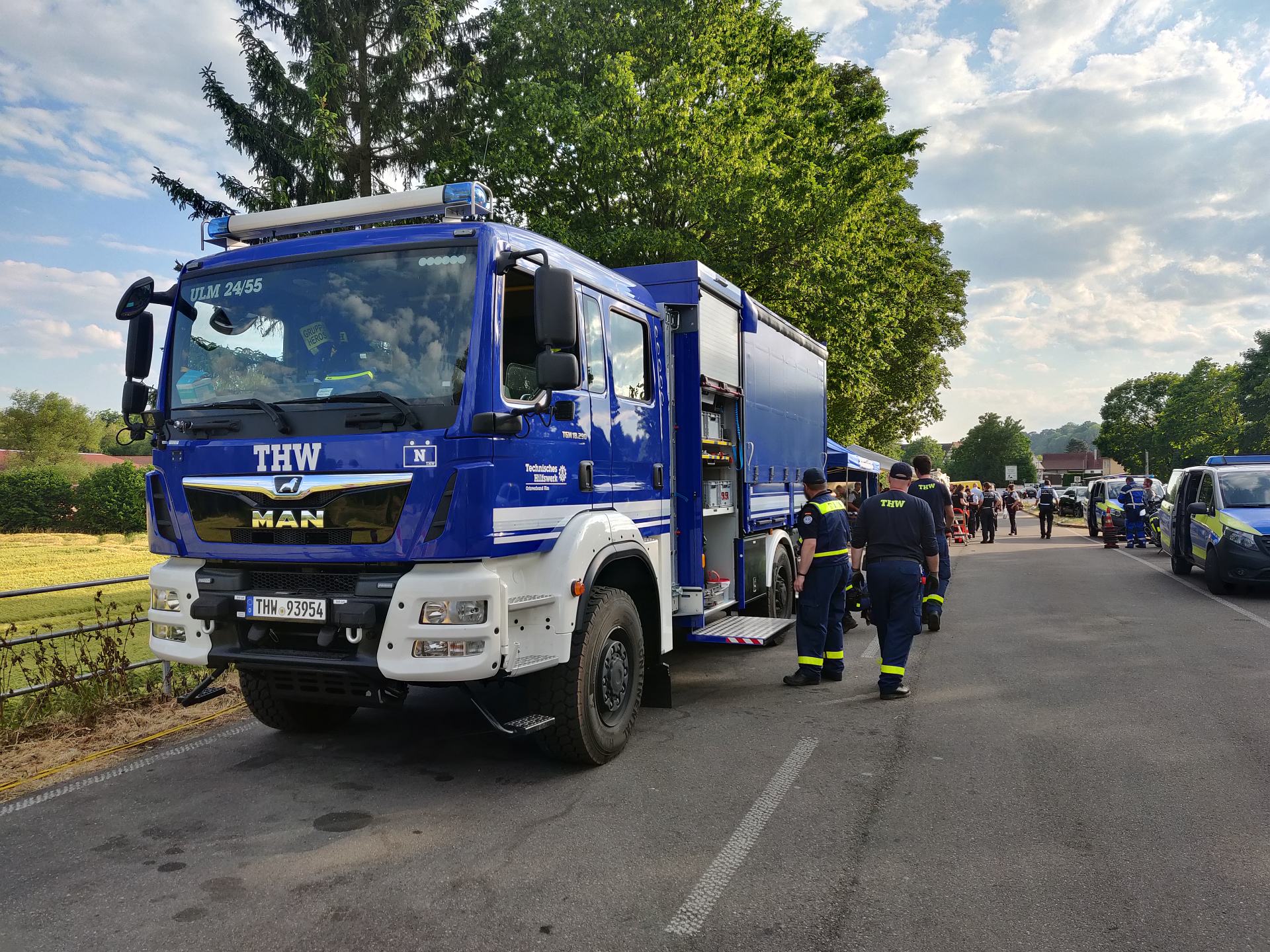 Unterstützung für das Polizeipräsidium Ulm bei erfolgreicher