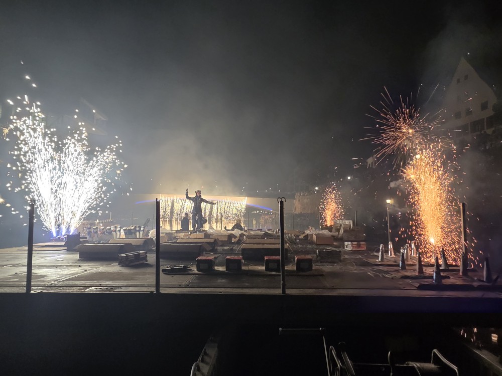 Lichterserenade auf der Donau – Technische Unterstützung durch das THW Ulm