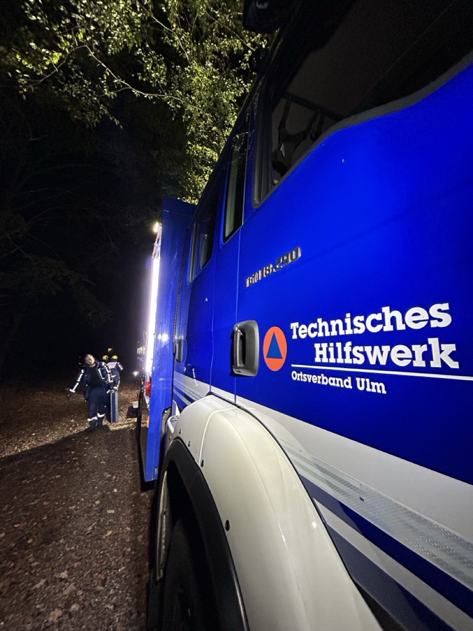 Vermisste Personen im Wald als unangekündigte Einsatzübung